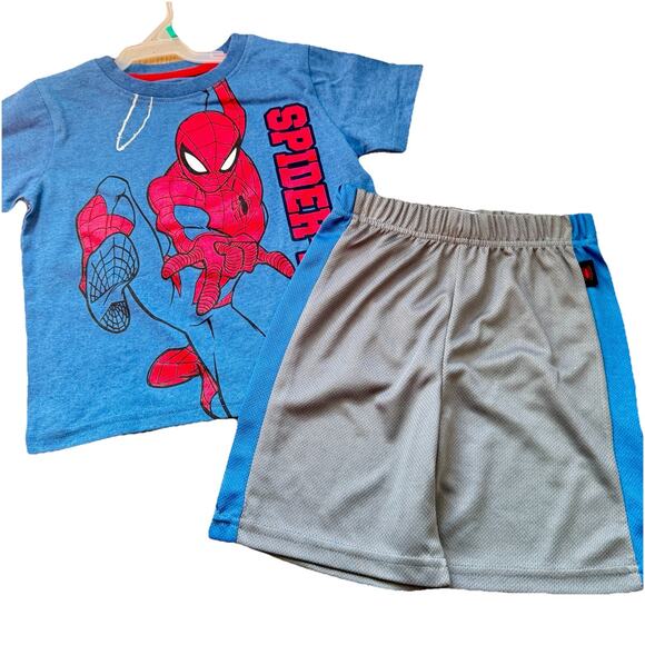 Spider-Man Toddler 2PC Set Top And & NWT - Size 3T - Picture 6 of 9